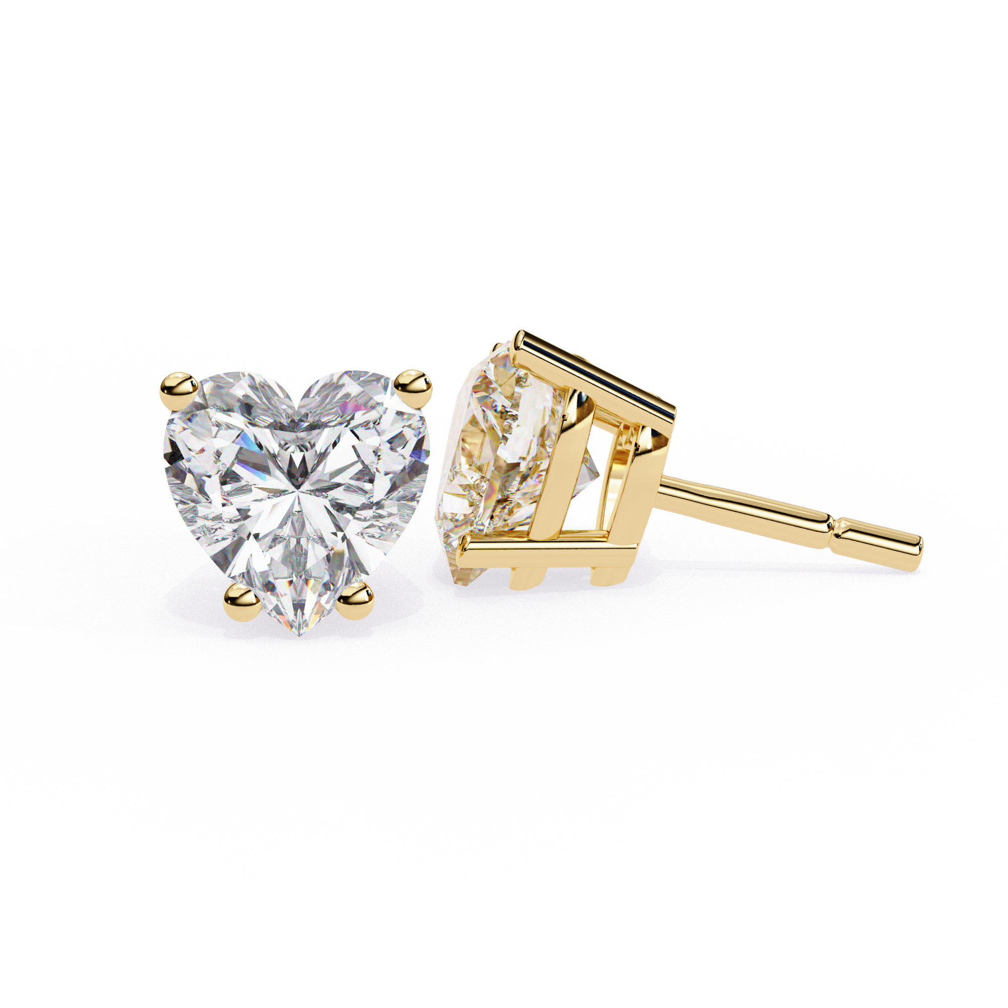 Alicia Solitaire Earring