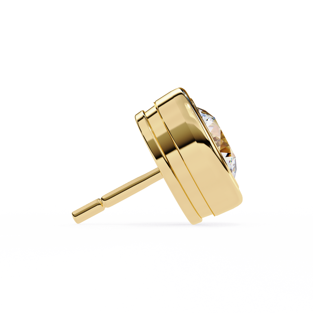 Meadow Solitaire Earring