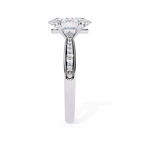 Azaria Solitaire Silver Ring