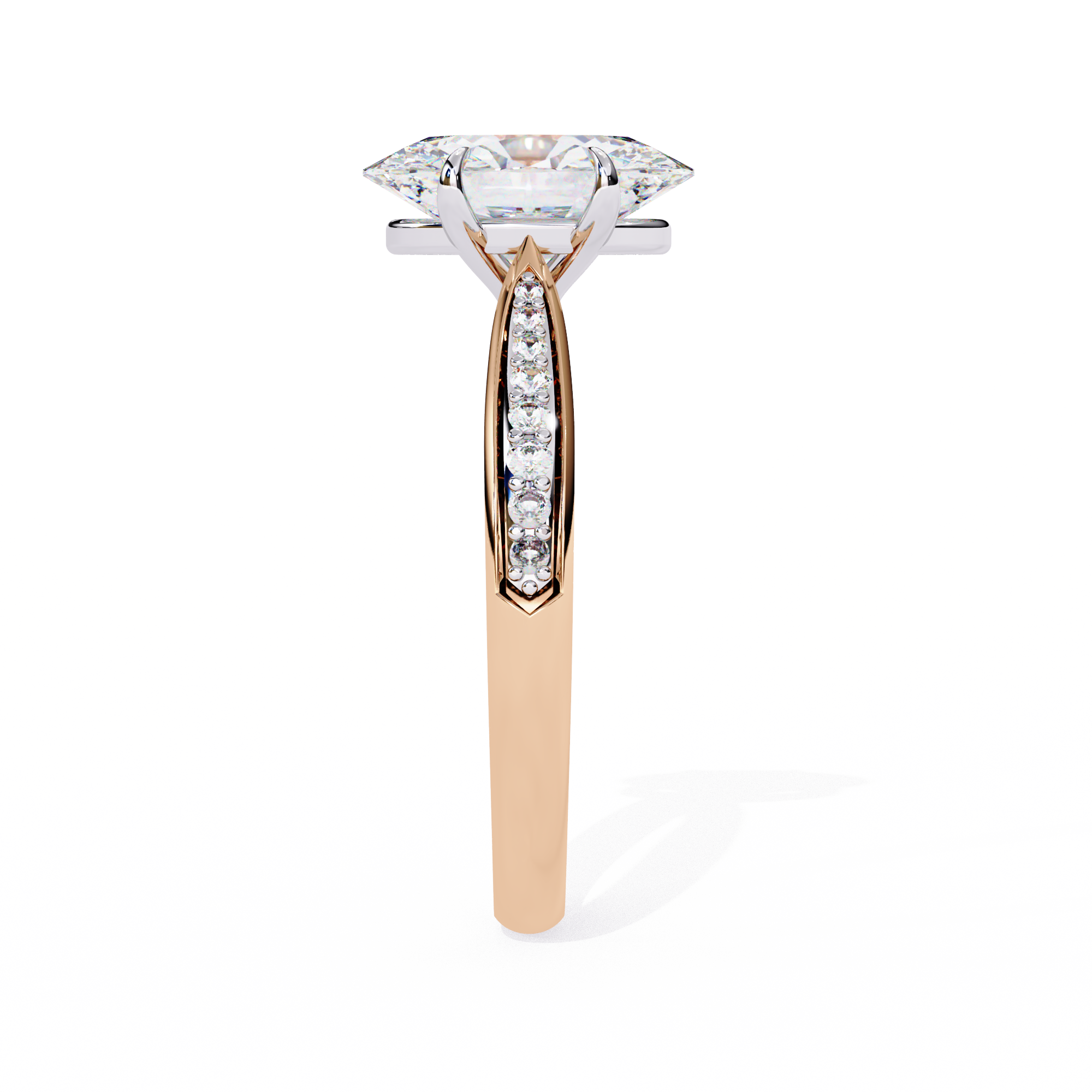 Azaria Solitaire Silver Ring