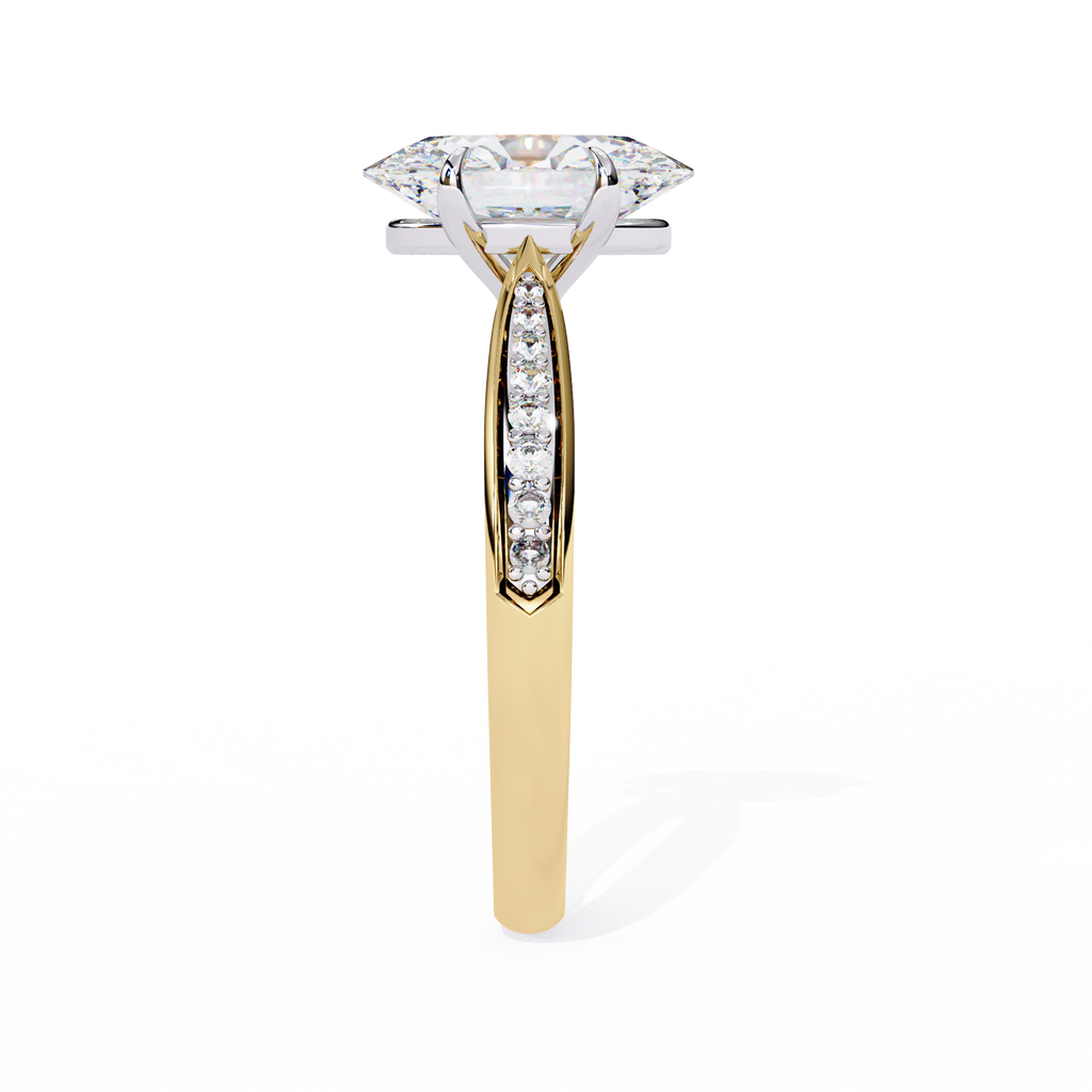Azaria Solitaire Silver Ring