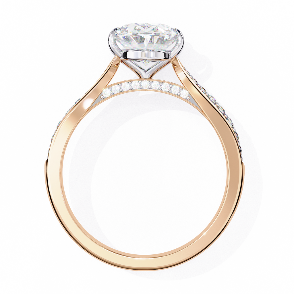 Azaria Solitaire Silver Ring