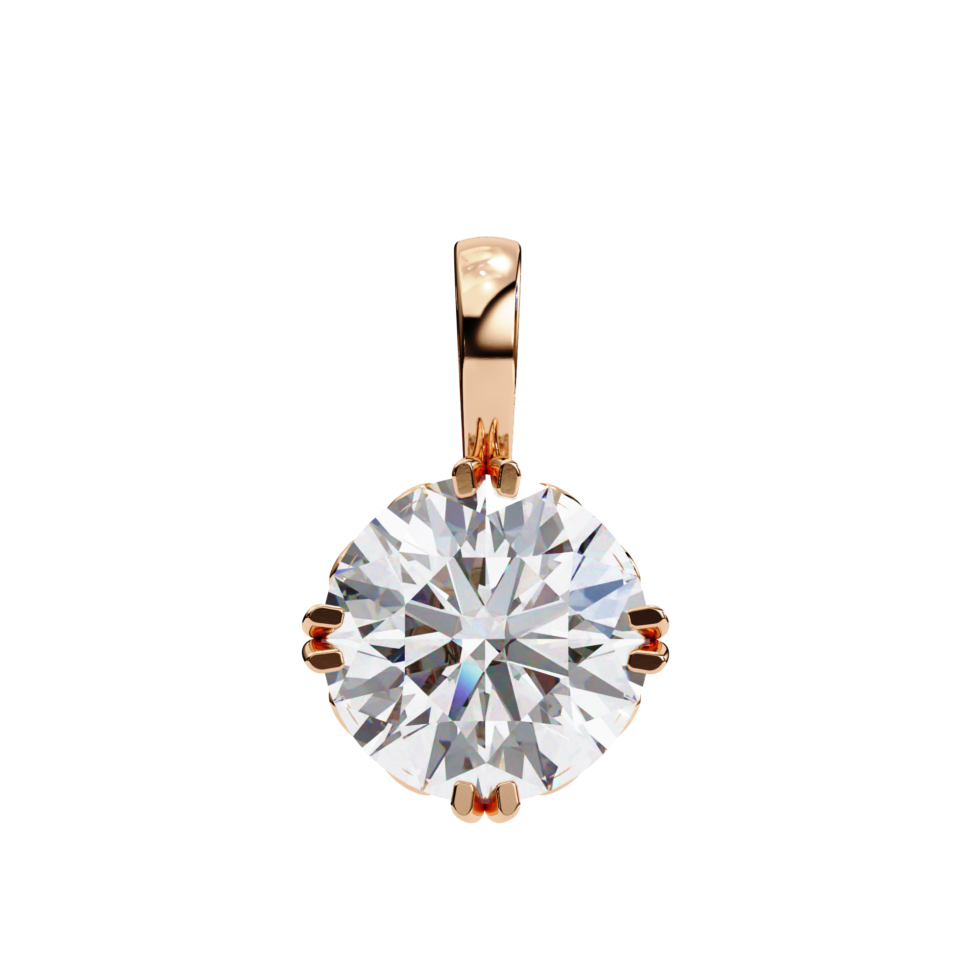Emely Solitaire Pendant