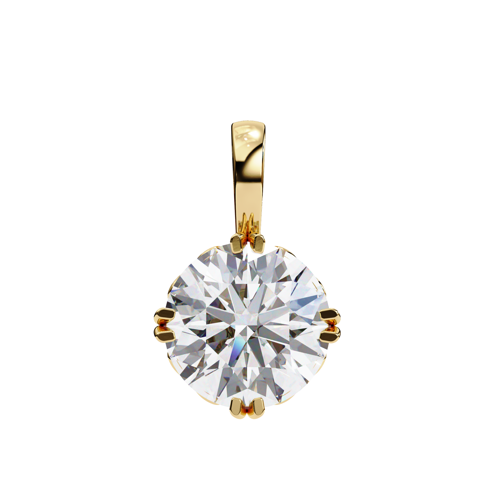 Emely Solitaire Pendant