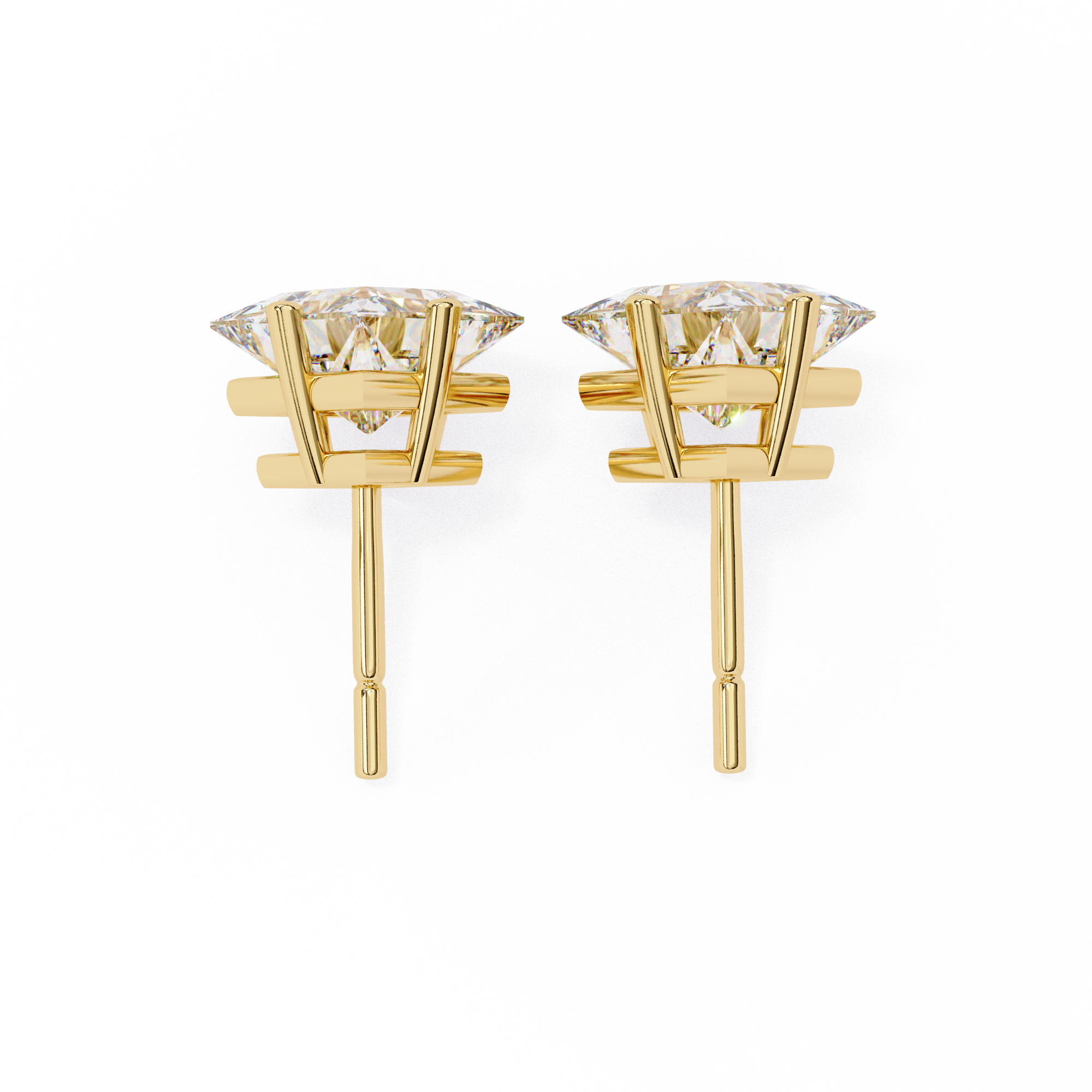 Edith Solitaire Earring