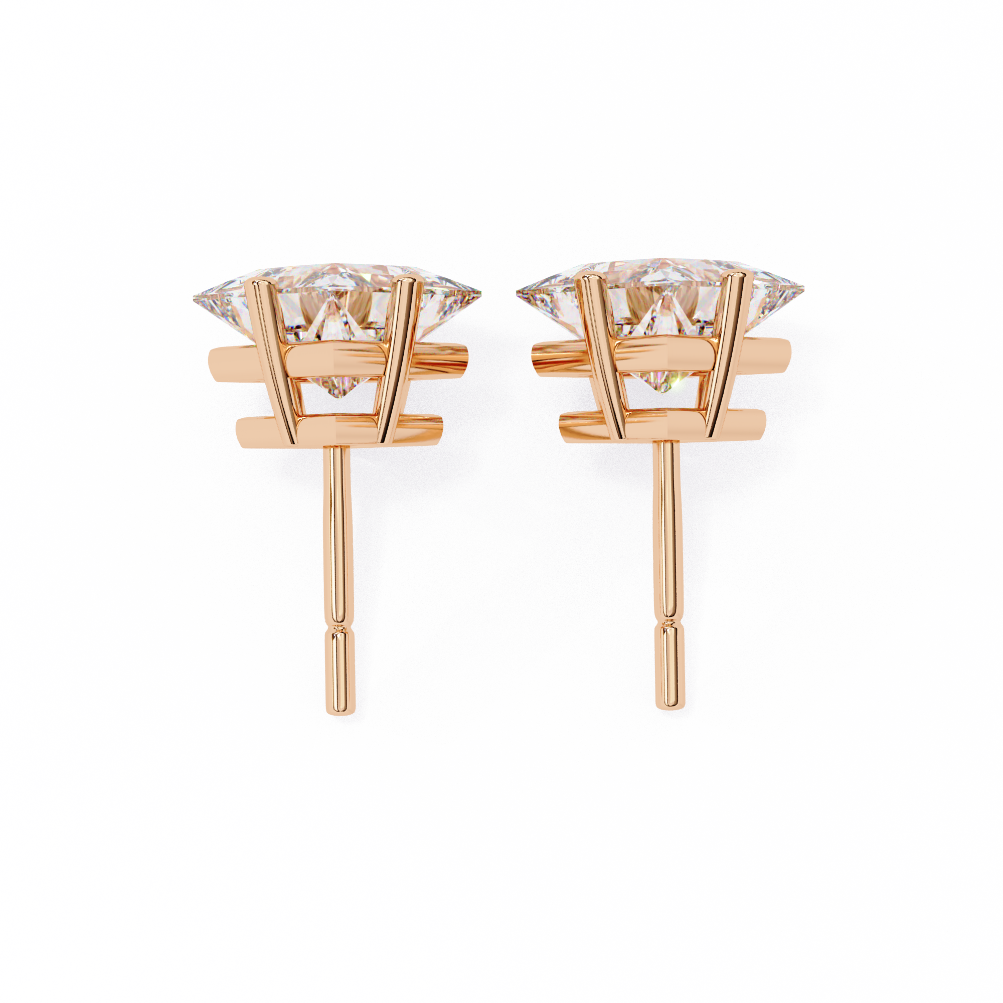 Edith Solitaire Earring