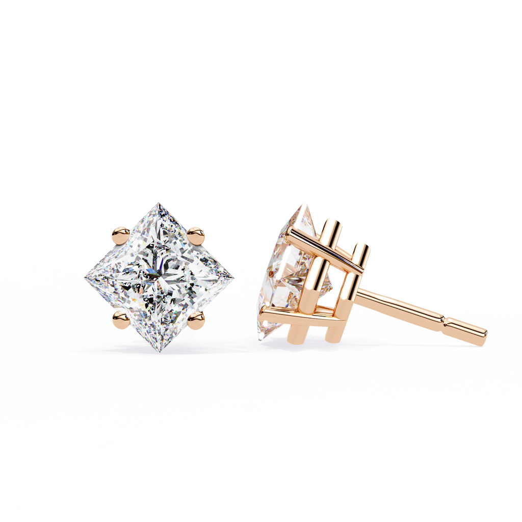 Edith Solitaire Earring