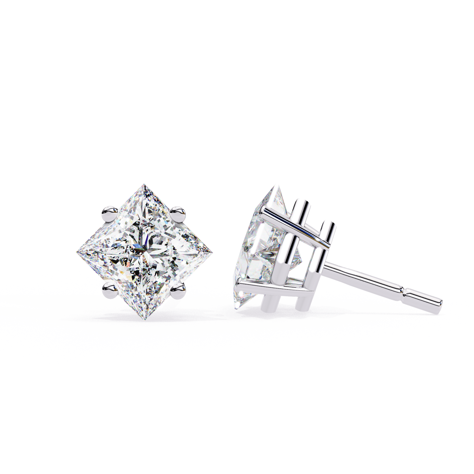 Edith Solitaire Earring