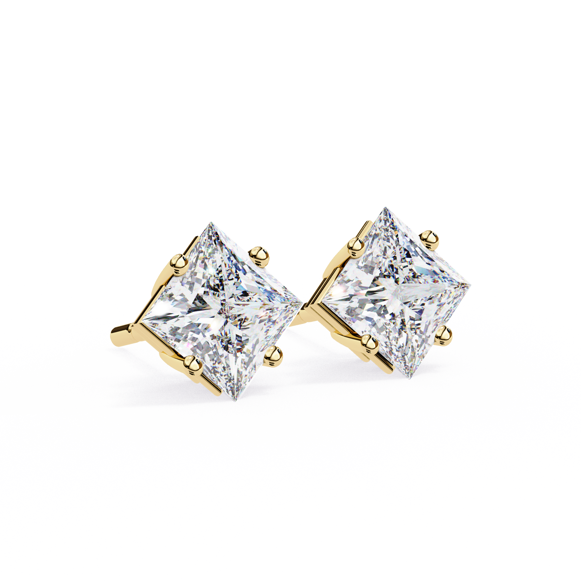 Edith Solitaire Earring