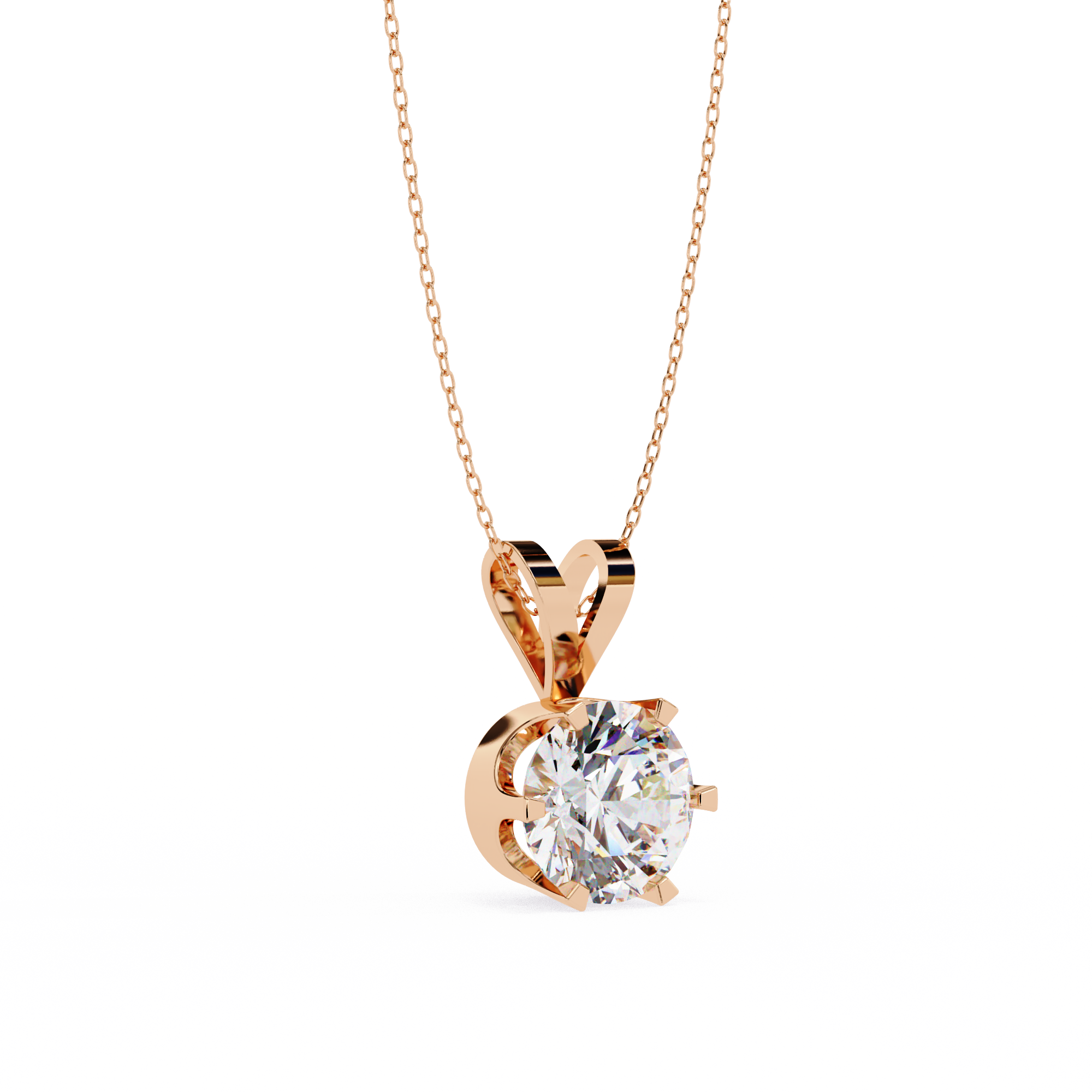Millie Solitaire Pendant