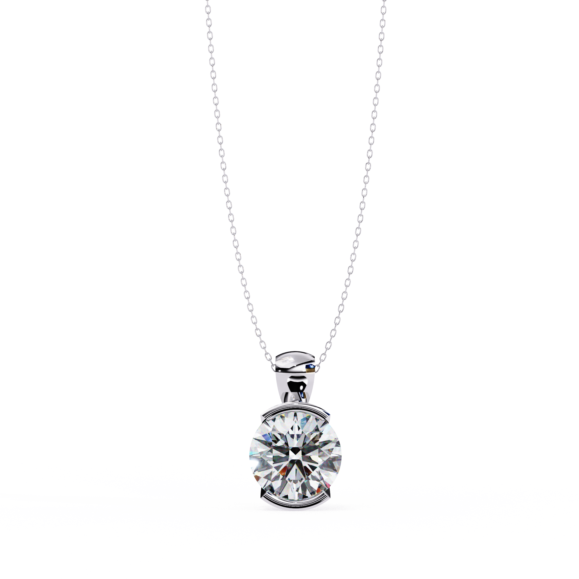 Cataleya Solitaire Pendant