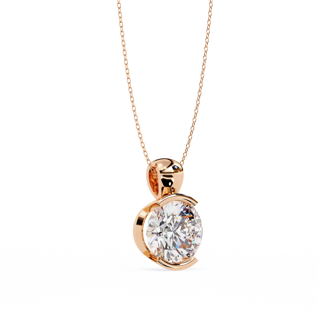 Cataleya Solitaire Pendant