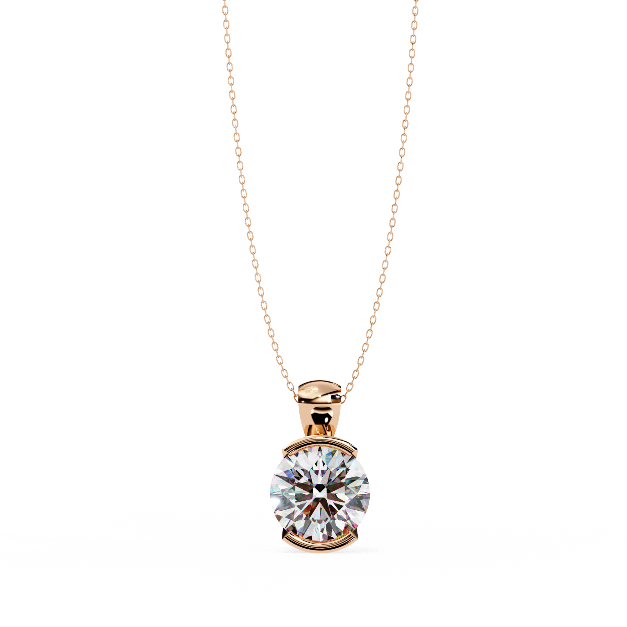 Cataleya Solitaire Pendant