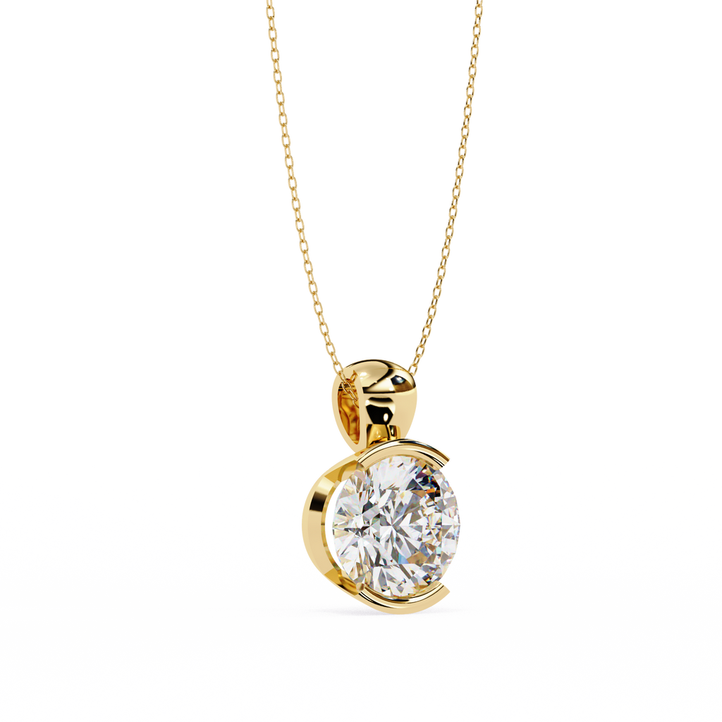 Cataleya Solitaire Pendant