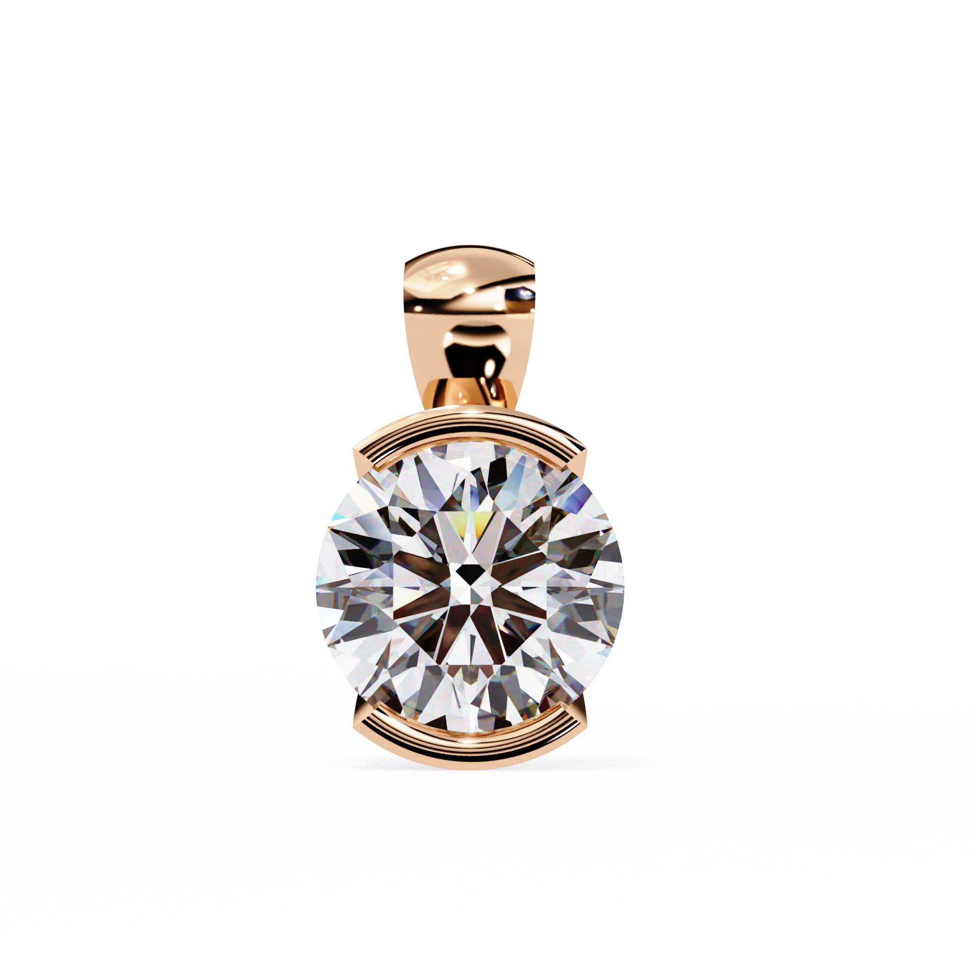 Cataleya Solitaire Pendant
