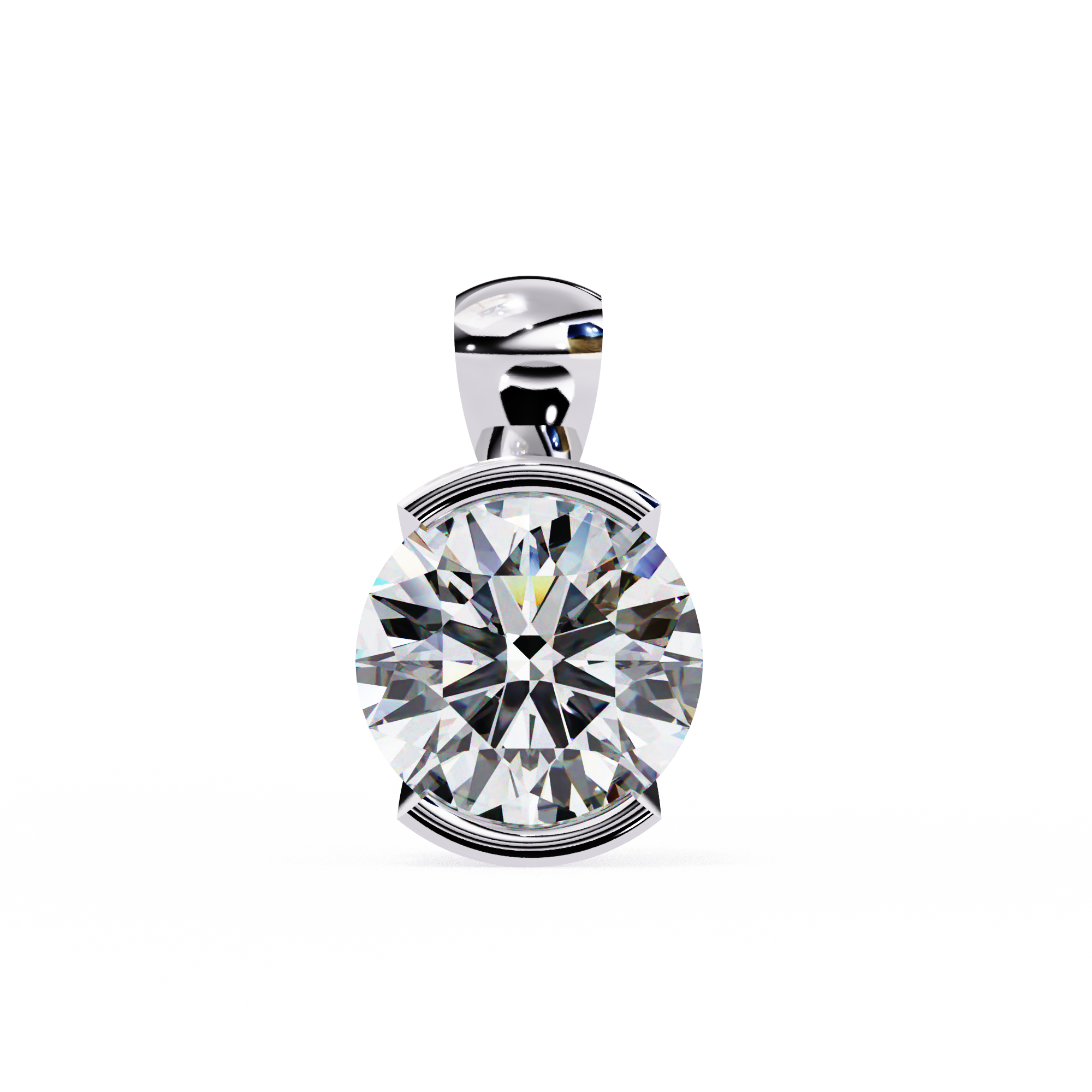 Cataleya Solitaire Pendant