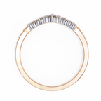 Ann Diamond Silver Band