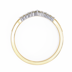 Ann Diamond Silver Band