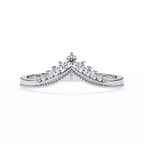 Ann Diamond Silver Band