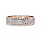 Ariah Diamond Silver Band