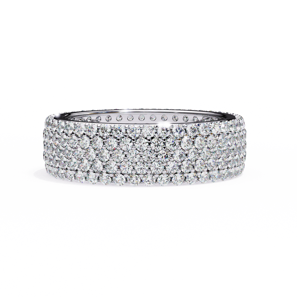 Ariah Diamond Silver Band
