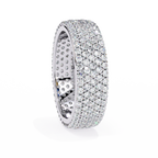 Ariah Diamond Silver Band