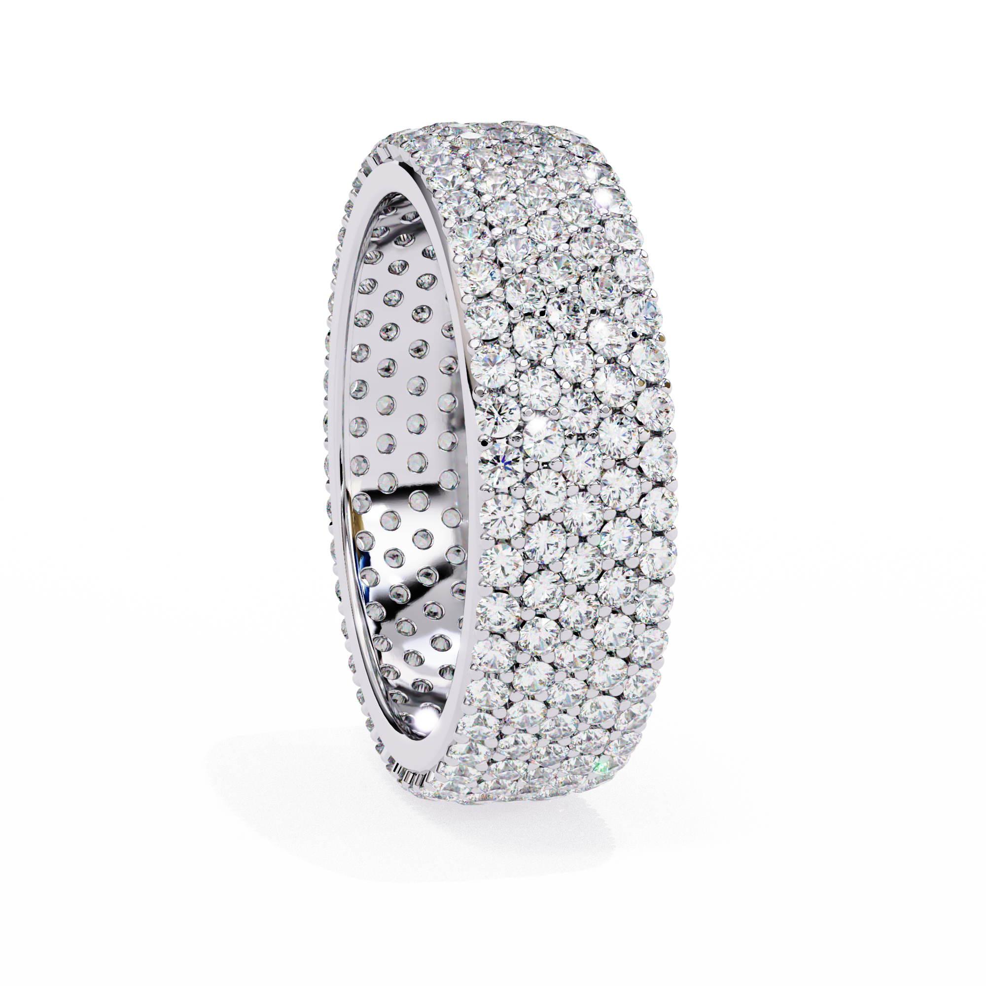 Ariah Diamond Silver Band