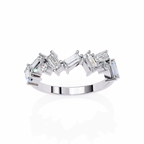 Waverly Diamond Silver Band