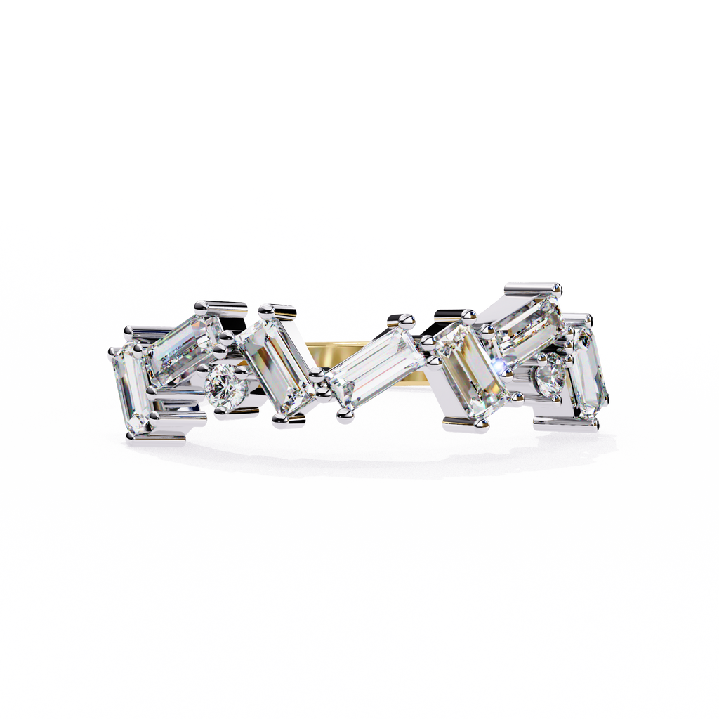 Waverly Diamond Silver Band