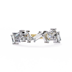 Waverly Diamond Silver Band