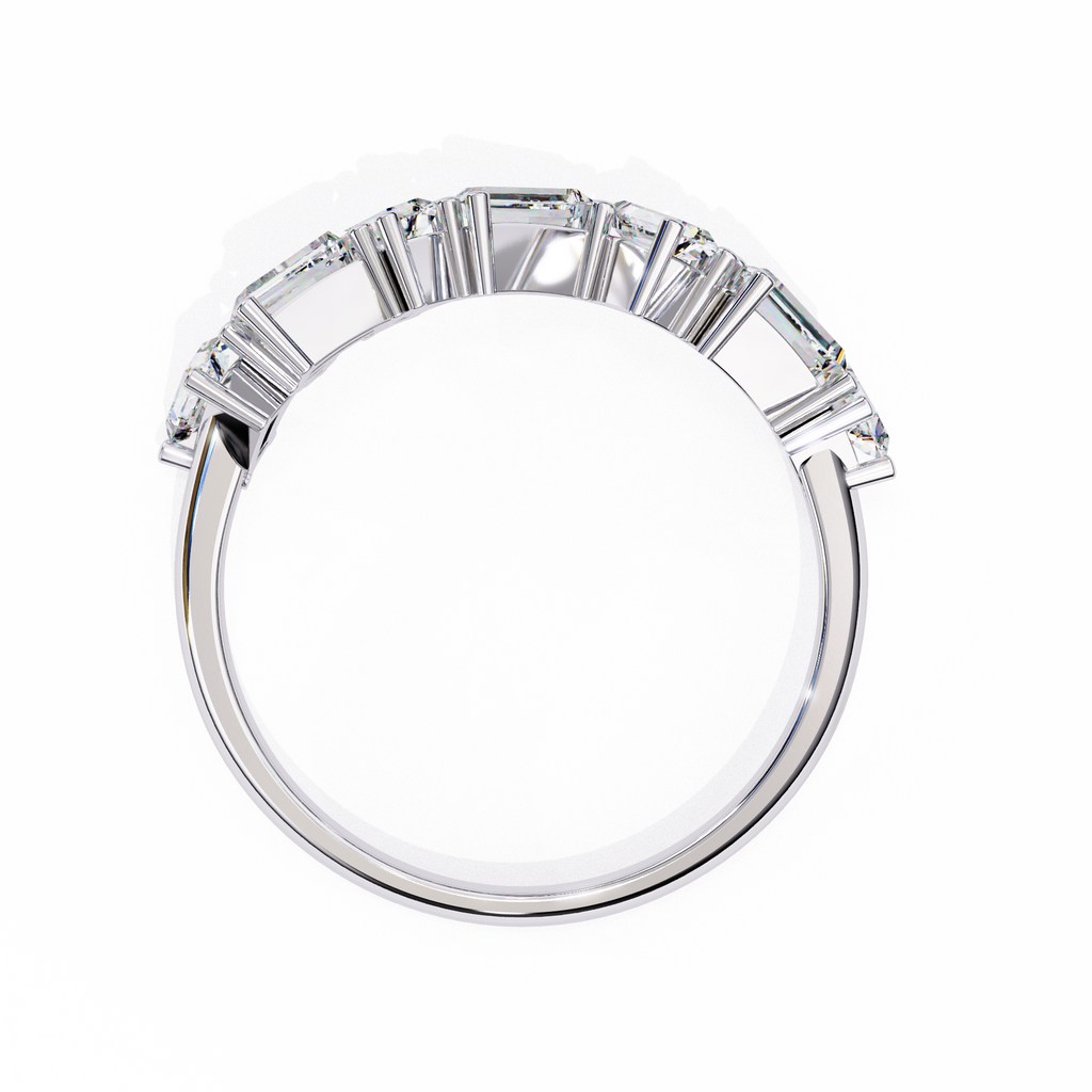 Waverly Diamond Silver Band