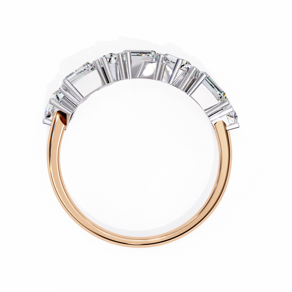 Waverly Diamond Silver Band