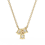 Yaretzi Three Stone Pendant