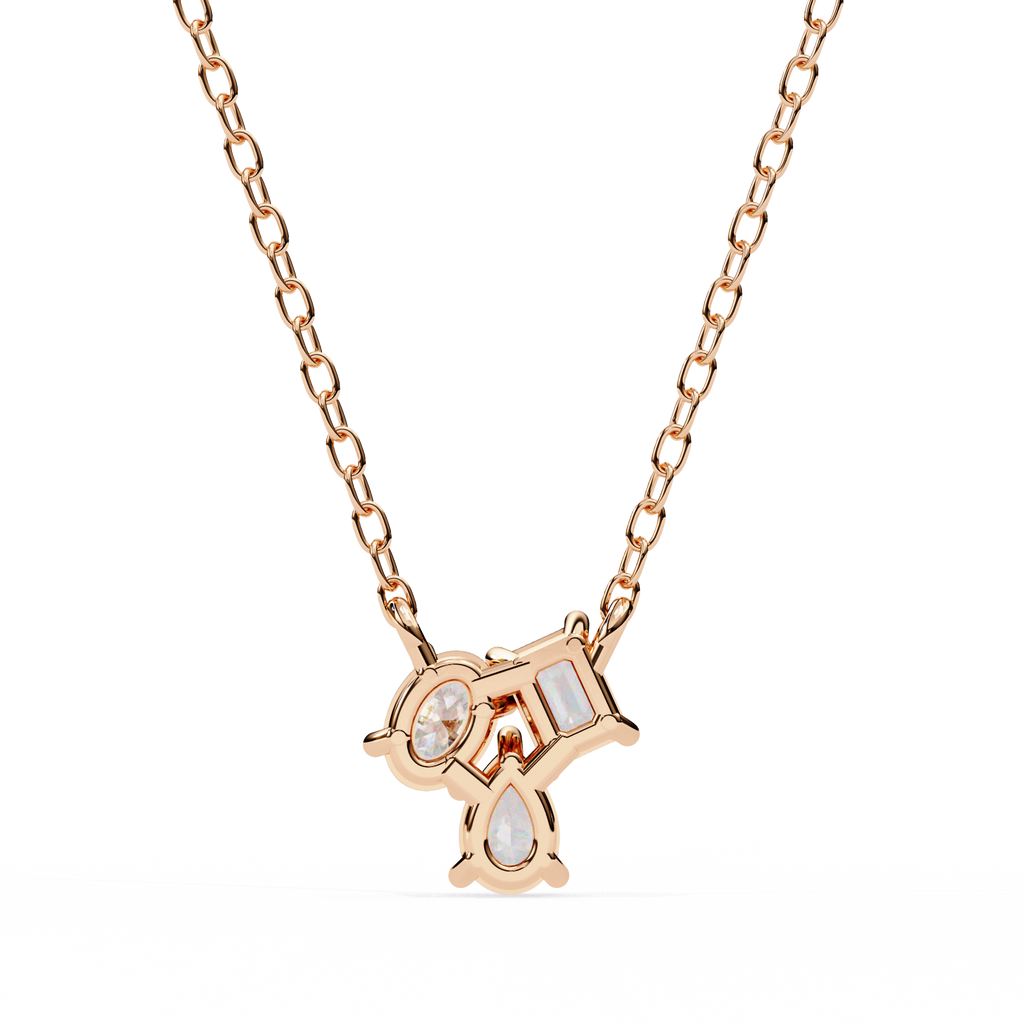 Yaretzi Three Stone Pendant