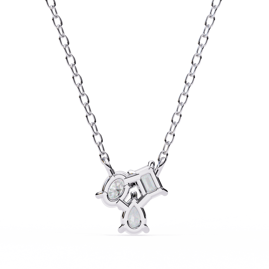 Yaretzi Three Stone Pendant