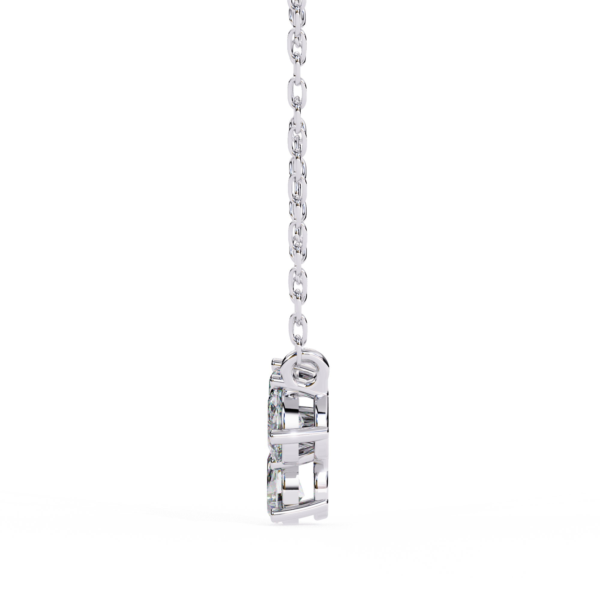 Yaretzi Three Stone Pendant
