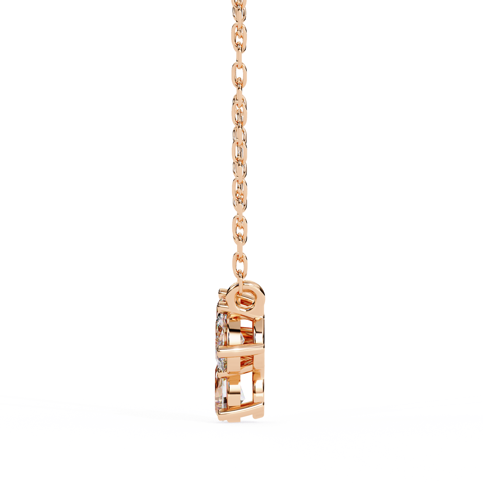 Yaretzi Three Stone Pendant