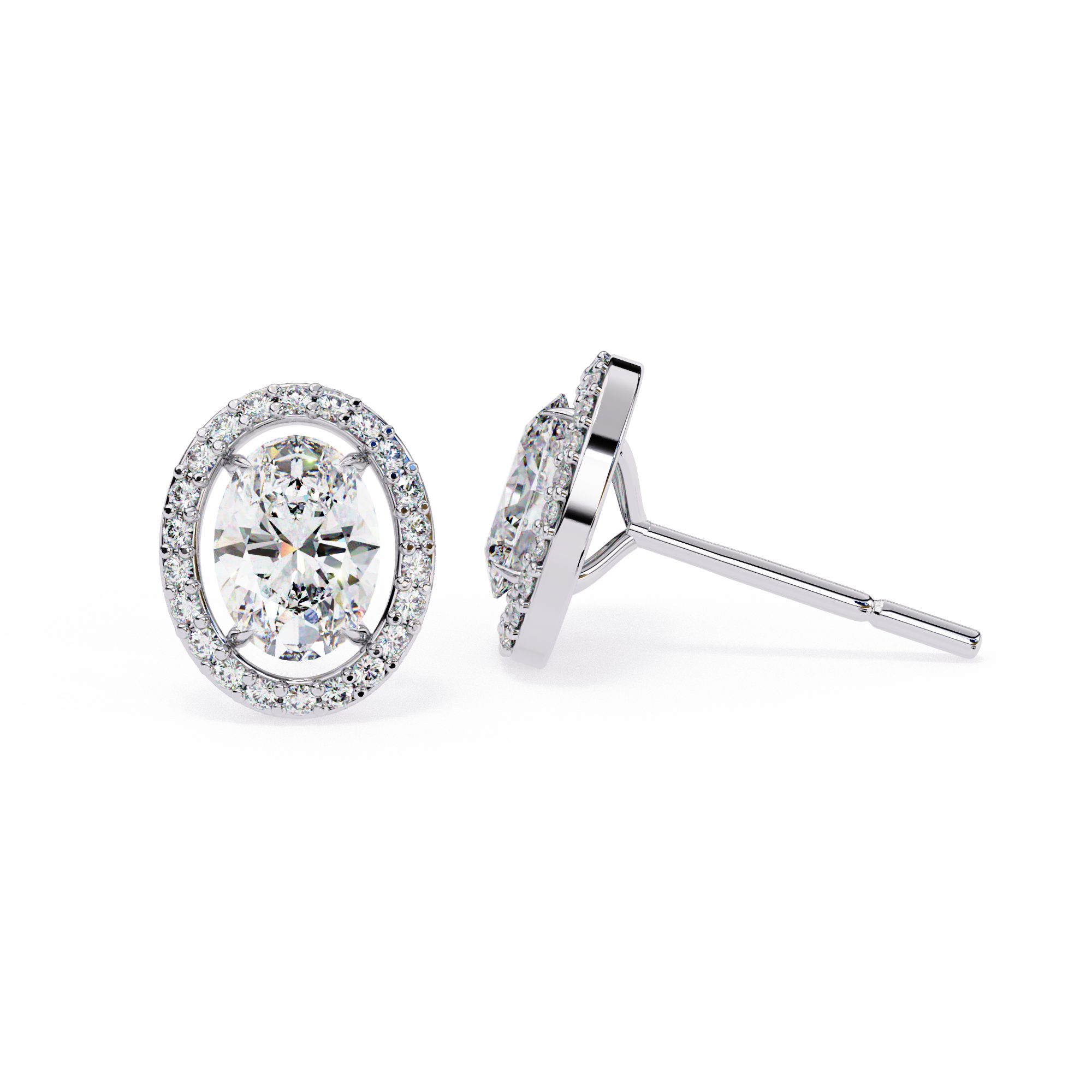 Nadia Solitaire Earring