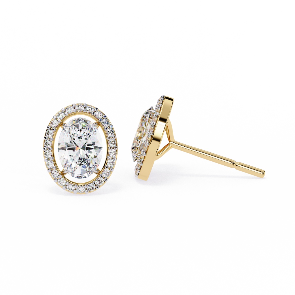 Nadia Solitaire Earring