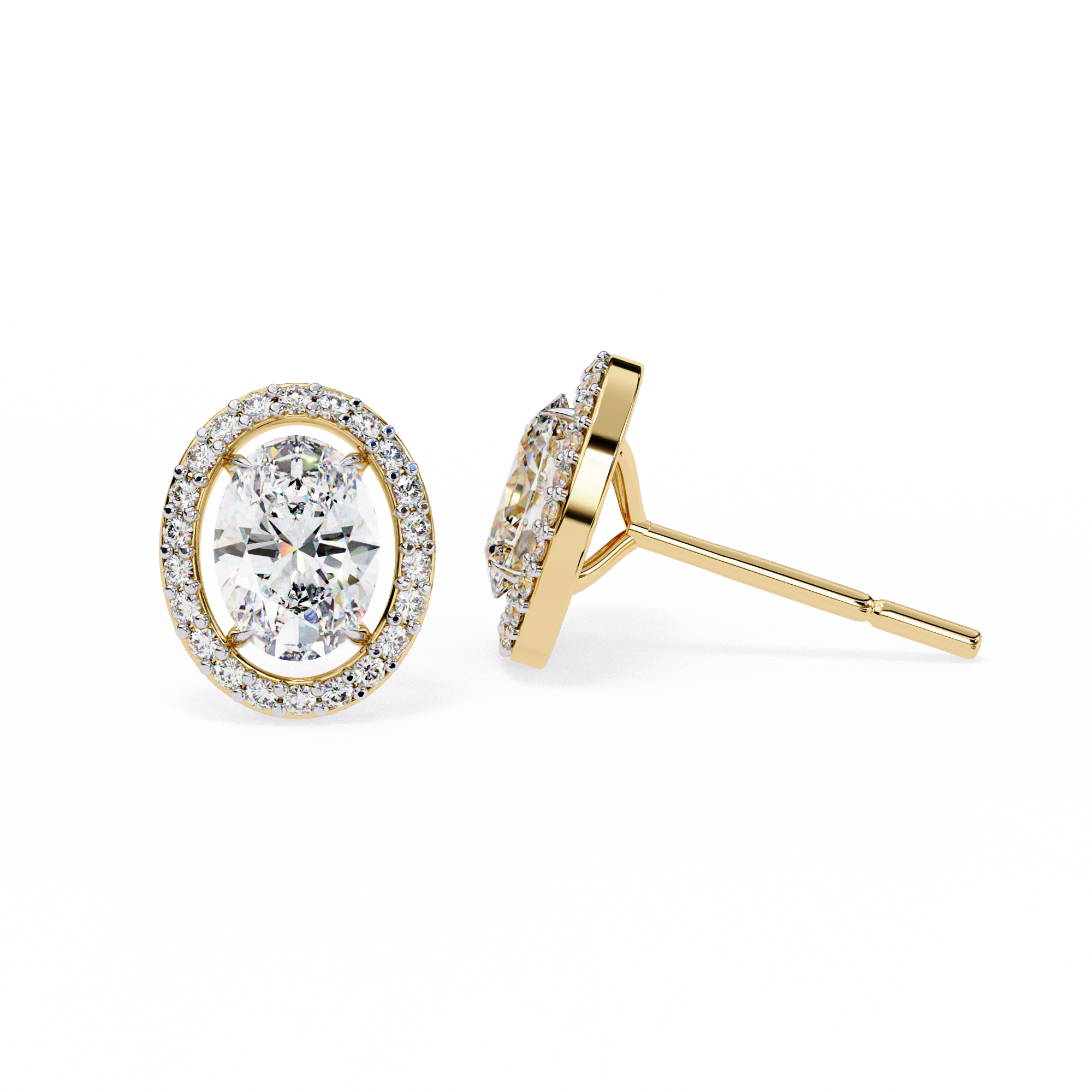 Nadia Solitaire Earring
