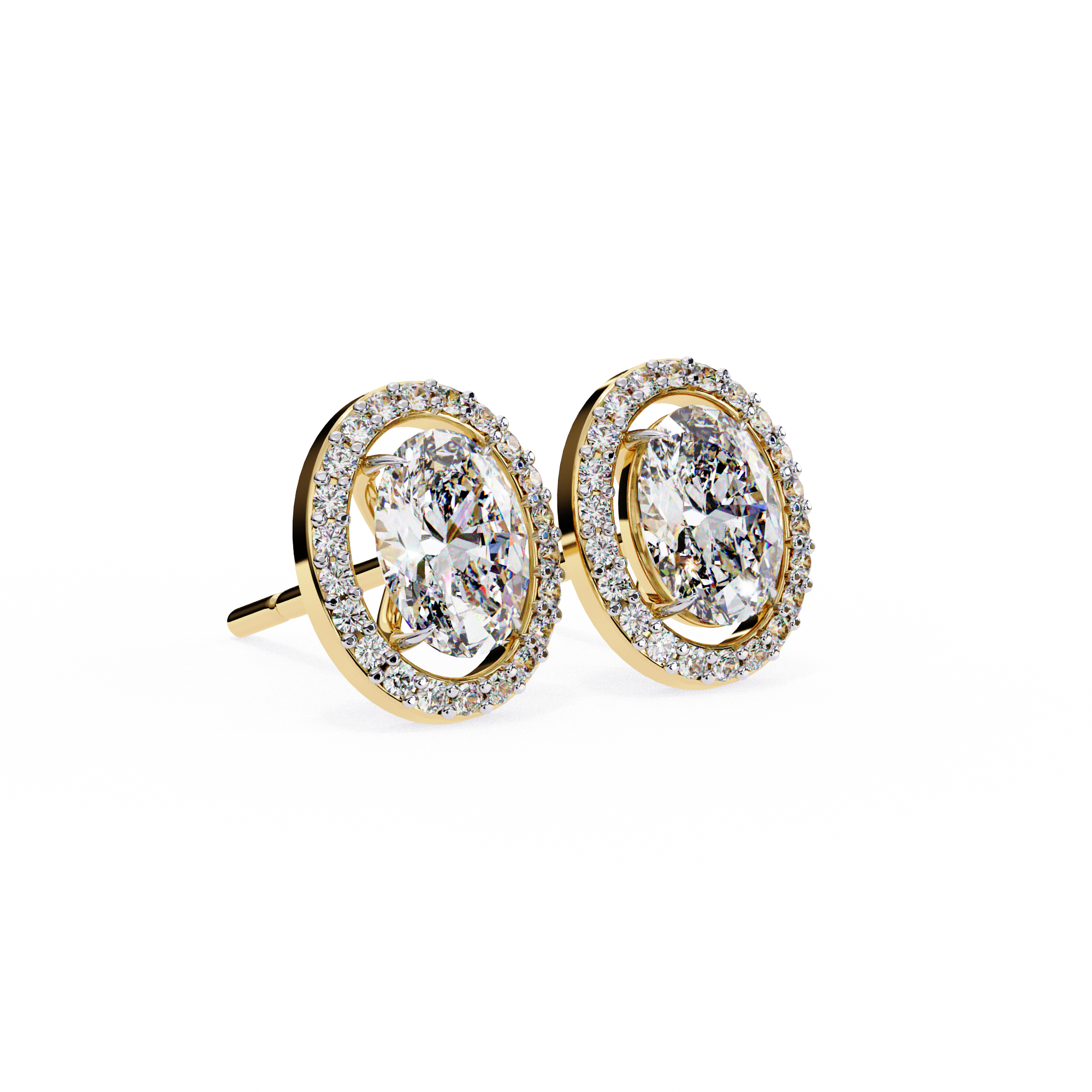 Nadia Solitaire Earring