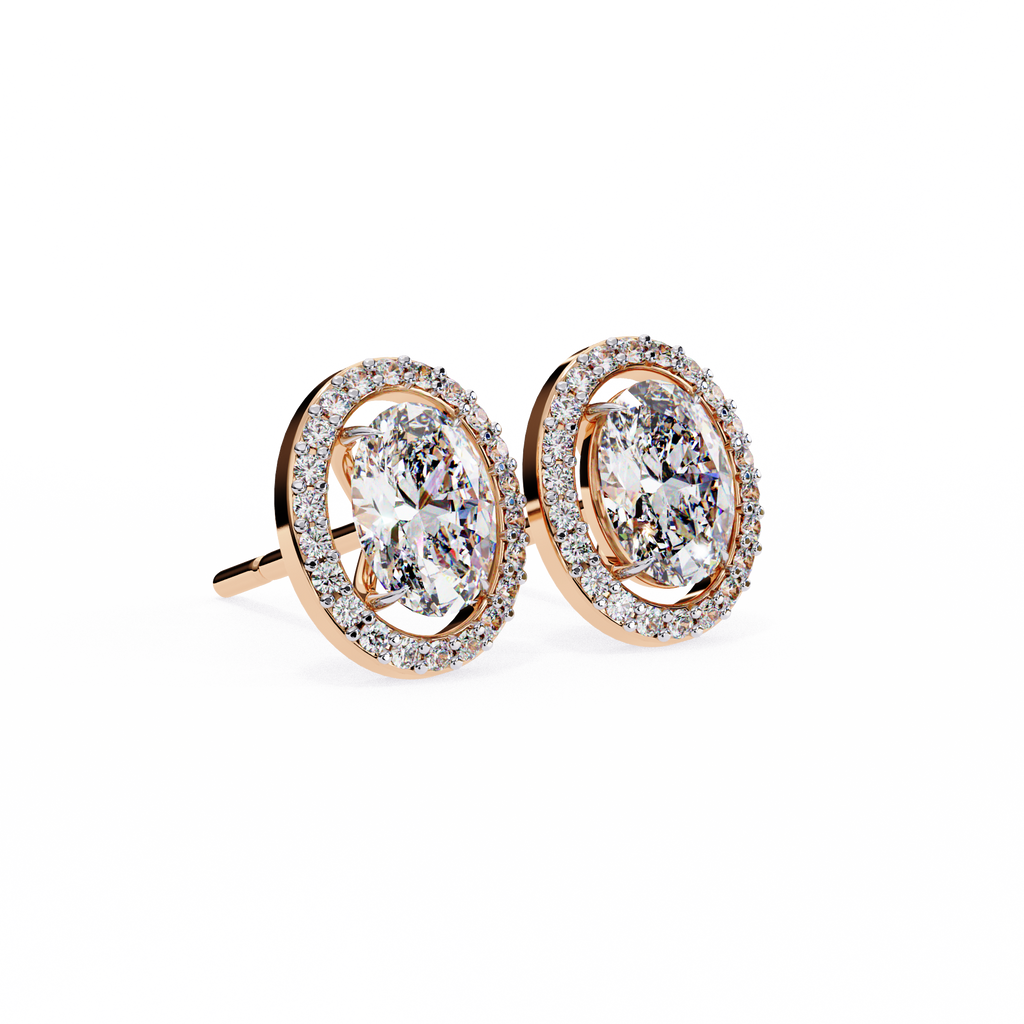 Nadia Solitaire Earring