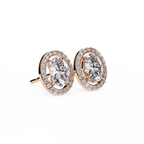 Nadia Solitaire Earring