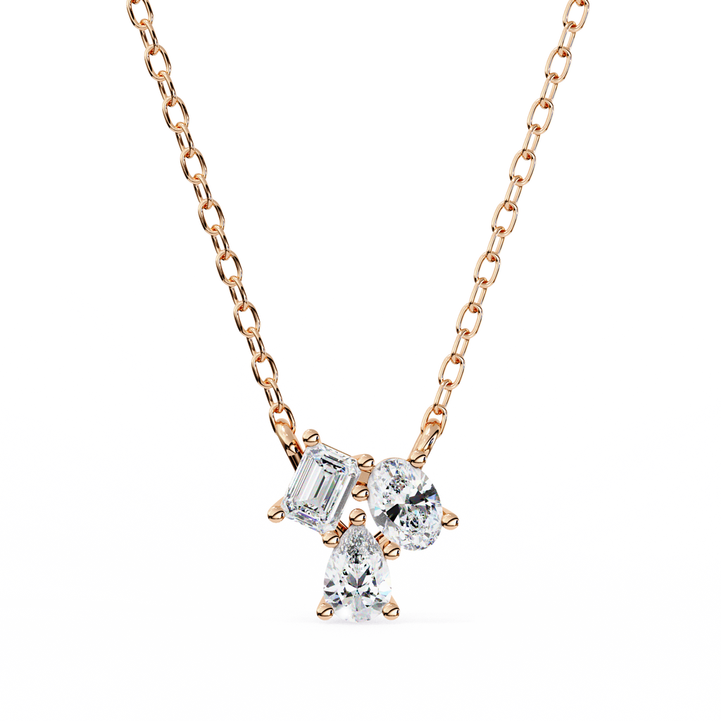 Yaretzi Three Stone Pendant