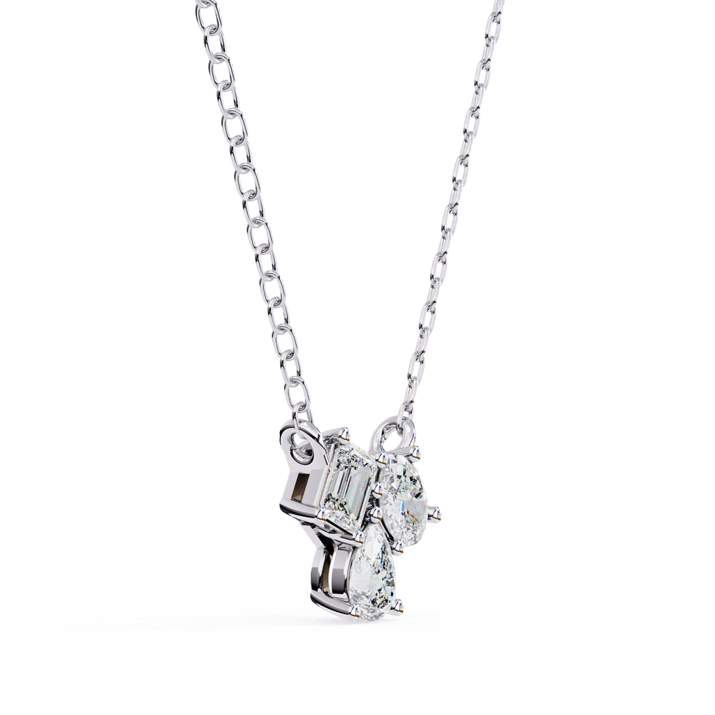 Yaretzi Three Stone Pendant