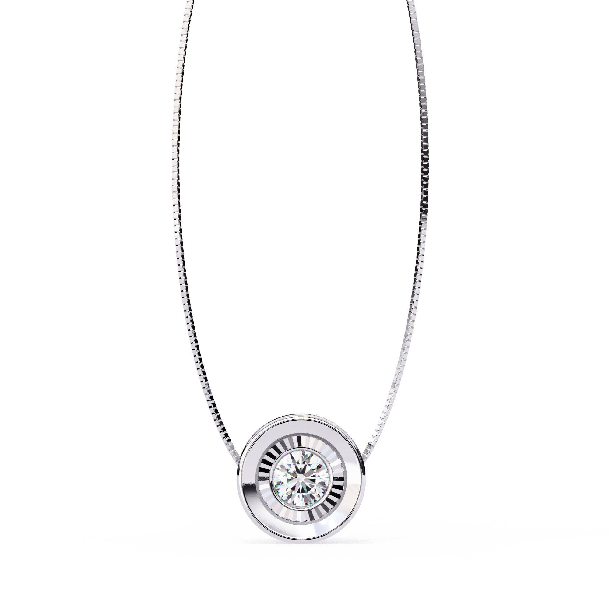 Emelia Solitaire Pendant