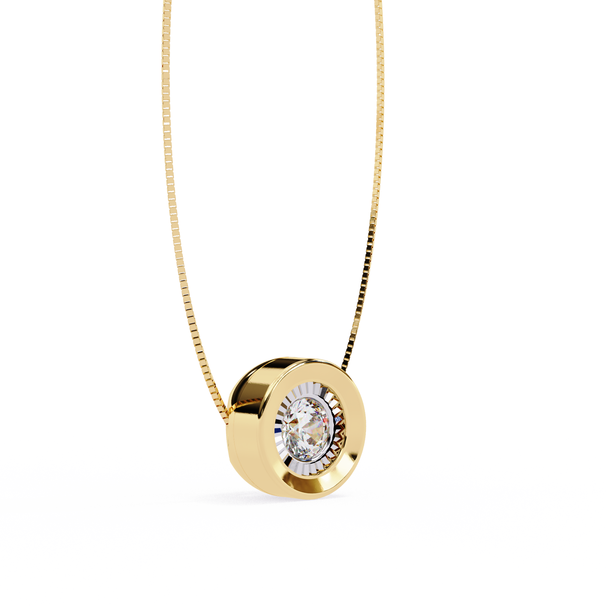Emelia Solitaire Pendant
