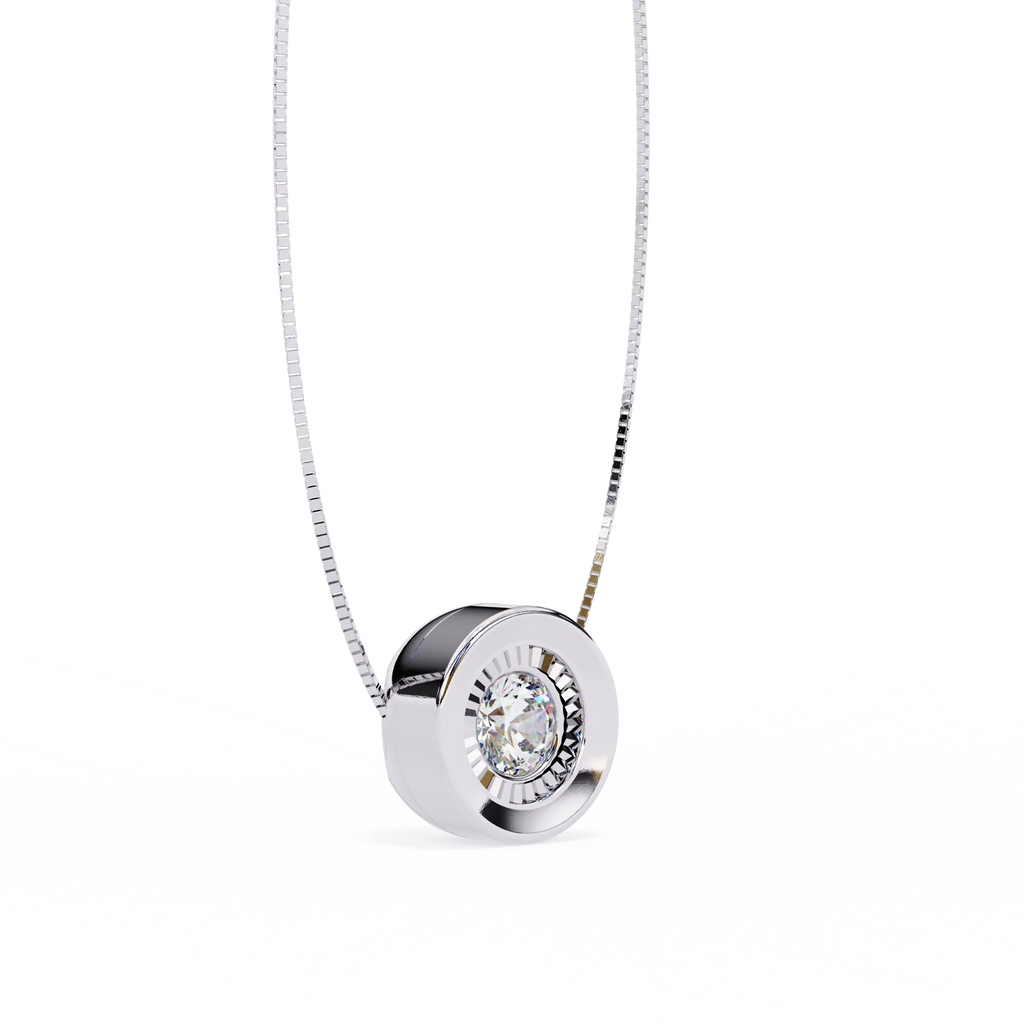 Emelia Solitaire Pendant