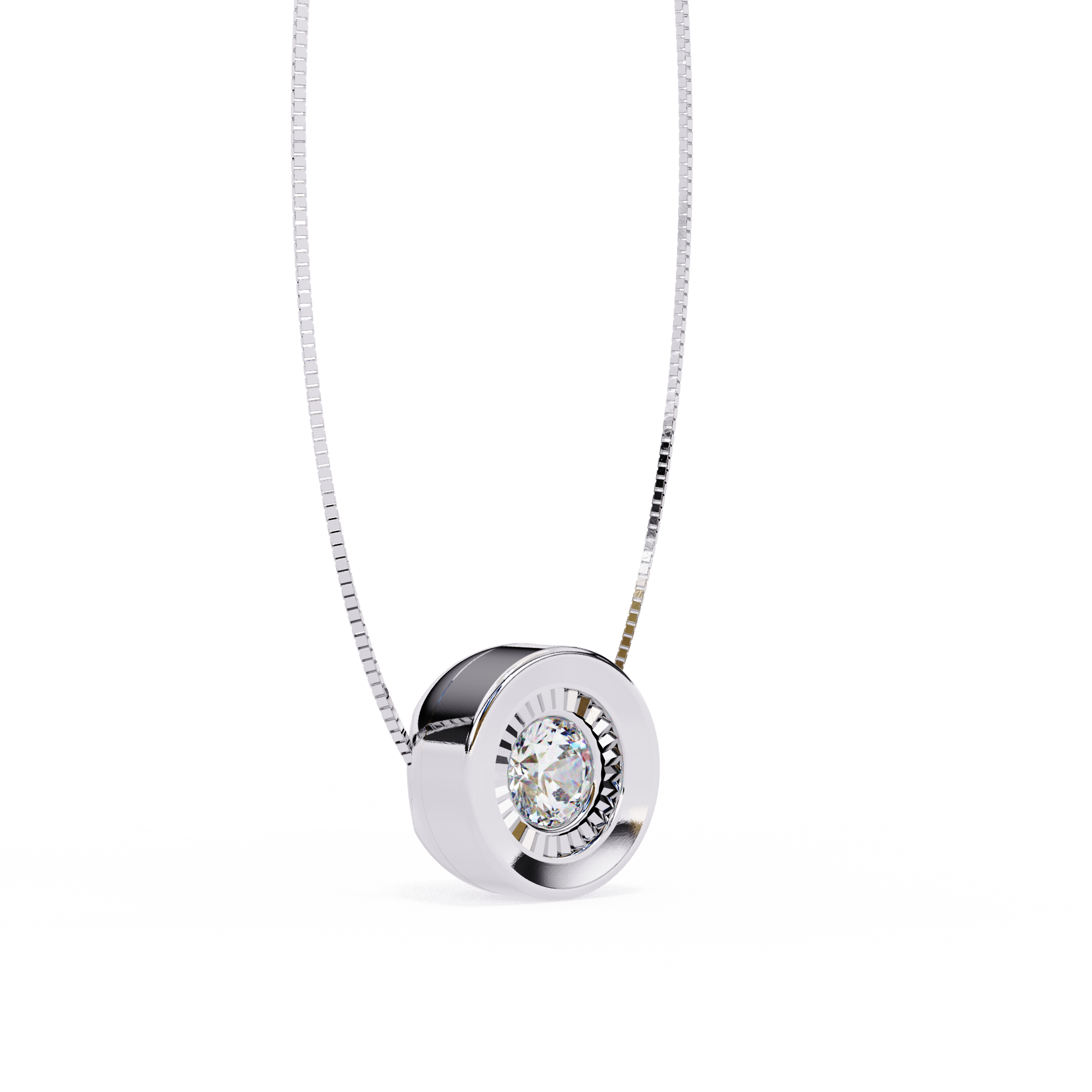 Emelia Solitaire Pendant