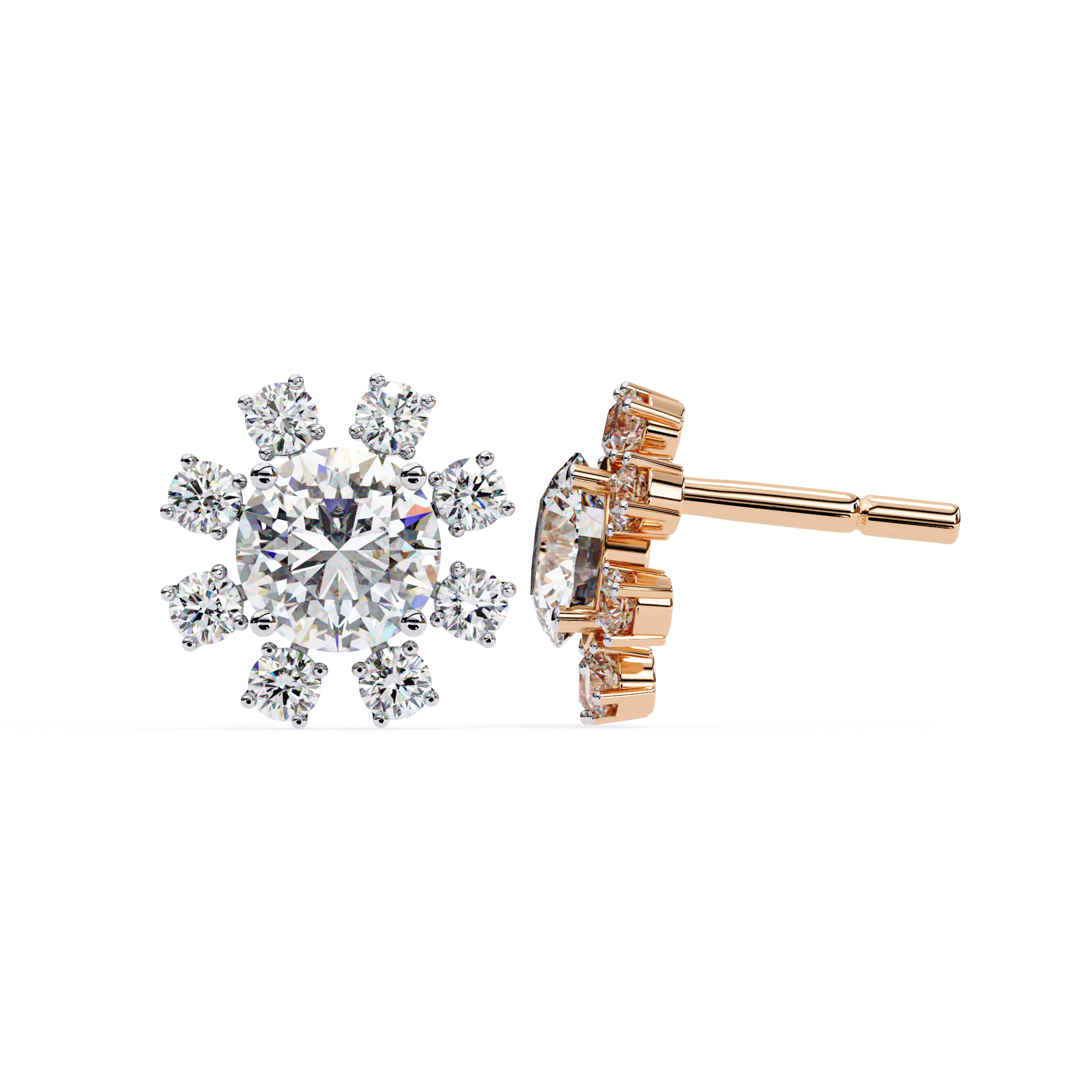 Collins Solitaire Earring